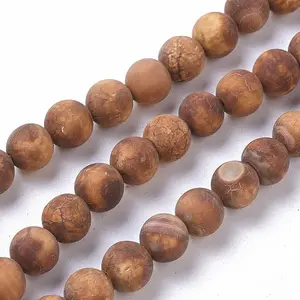 Natural Agate Beads Strands