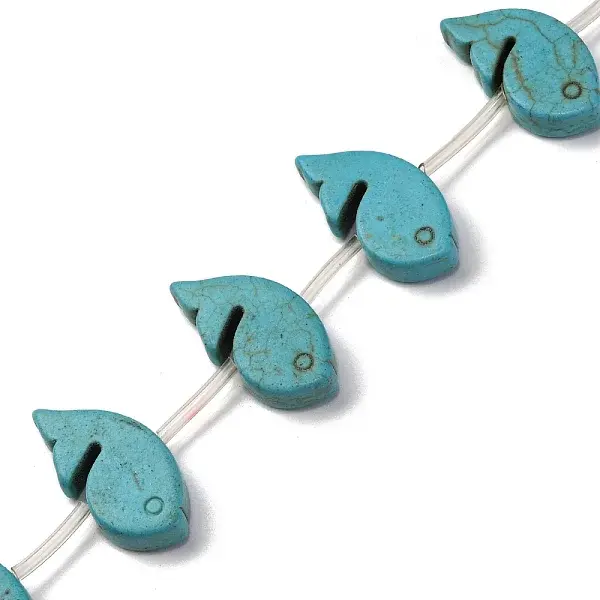 Synthetic Turquoise Beads Strands