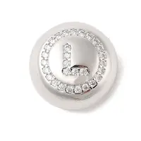 Rack Plating Brass & Cubic Zirconia Pendants