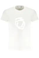 Bílé pánské triko Trussardi s krátkým rukávem