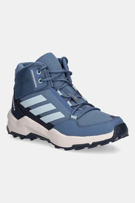 Dětské boty adidas TERREX TERREX AX4R MID modrá barva, JI1890
