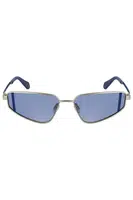 CALVIN KLEIN WOMEN'S SUNGLASSES SILVER