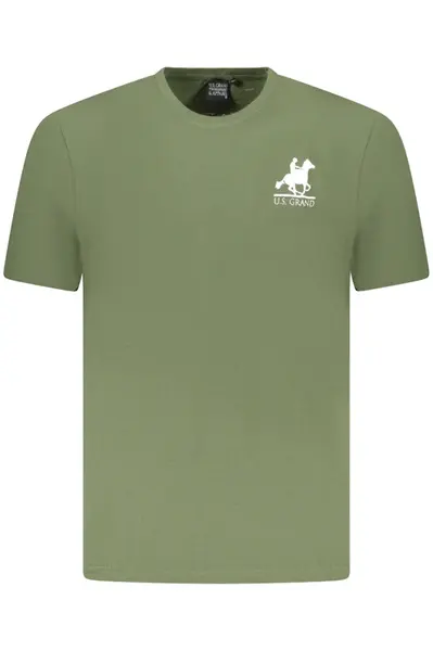 US GRAND POLO SHORT SLEEVE T-SHIRT MEN GREEN