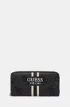 Peněženka Guess LAUREL dámská, šedá barva, SWOS74 59146
