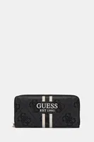Peněženka Guess LAUREL dámská, šedá barva, SWOS74 59146
