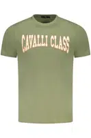 CAVALLI CLASS SHORT SLEEVE T-SHIRT MEN GREEN
