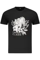 CAVALLI CLASS SHORT SLEEVE T-SHIRT MEN BLACK