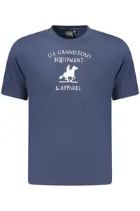 US Grand Polo triko s krátkým rukávem modré