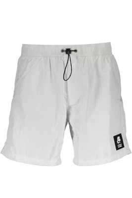 KARL LAGERFELD BEACHWEAR SWIMSUIT BOTTOM MEN WHITE