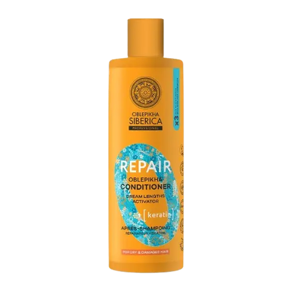 NATURA SIBERICA Oblepikha O Repair Regenerační kondicionér s keratinem 400 ml