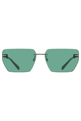 CALVIN KLEIN MEN'S SUNGLASSES GREEN