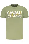 CAVALLI CLASS SHORT SLEEVE T-SHIRT MEN GREEN