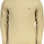 US GRAND POLO MEN'S BEIGE SWEATER