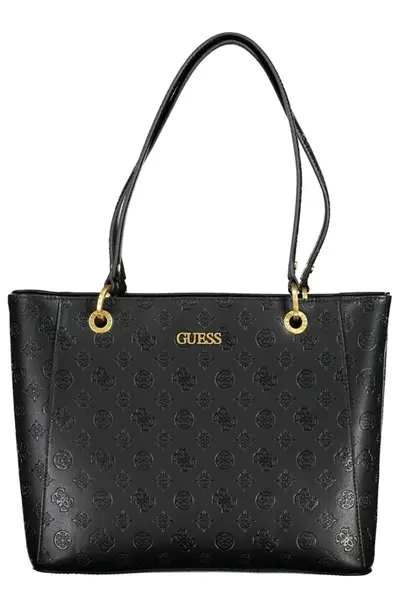 GUESS JEANS BLACK WOMEN'S BAG