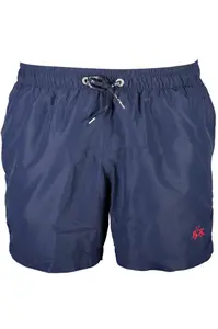 Modré pánské koupací kraťasy La Martina