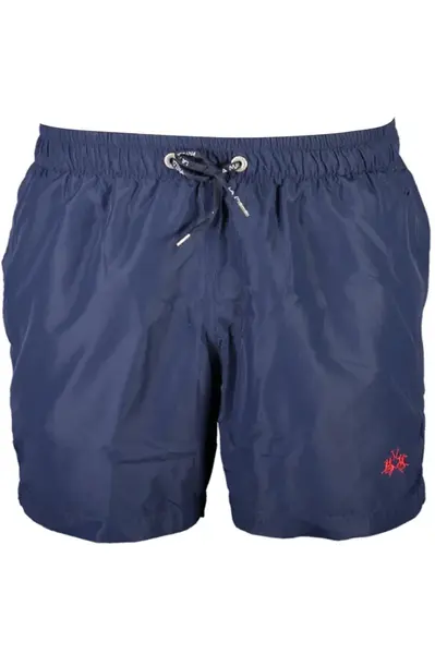 Modré pánské koupací kraťasy La Martina