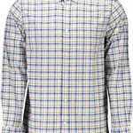 Pánská žlutá károvaná košile GANT