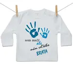 Boodyy Tričko s dlhým rukávom Som malý ale mám veľkého brata 104 (3-4 roky)