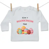 Boodyy Tričko s dlhým rukávom Som v mamkinom tíme 104 (3-4 roky)