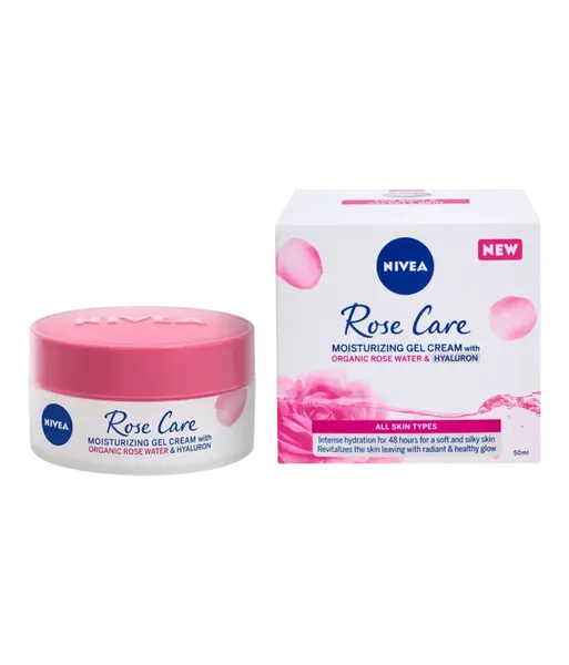 Nivea Denný krém proti vráskam Rose Touch