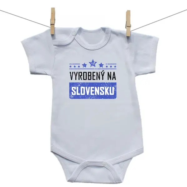 Boodyy Body s krátkym rukávom Vyrobený na Slovensku 50 (0 mesiacov)