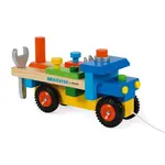 Janod BricoKids Kamión s náradím 17 ks