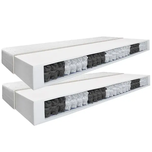 Matrac Benab Fyzio Medium 18 1+1 H3 90 x 200 cm Taštičkový matrac 18 cm taštičkový sendvičový