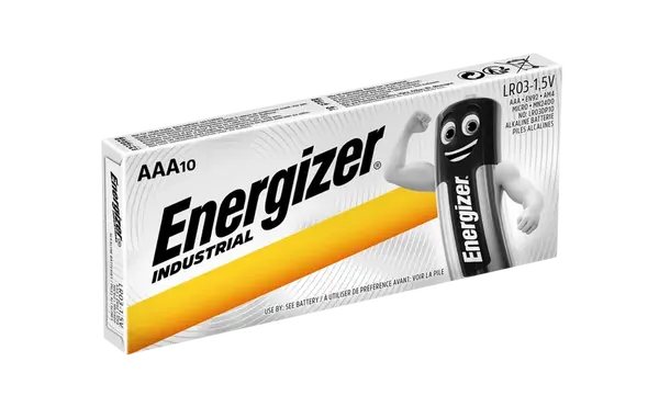Energizer Industrial AAA/LR03 DP10 alkalická priemyselná mikrotužková batéria 10ks 7638900361063