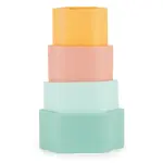 Bieco - Silikónová stohovacia kvetina - Tropical Vibe