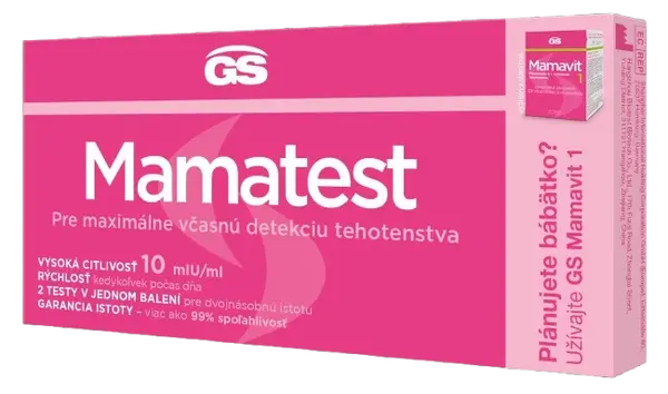 GS Mamatest Tehotenský test 2ks