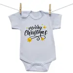 Boodyy Body s krátkym rukávom Merry Christmas 86 (12-18 mesiacov)