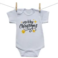 Boodyy Body s krátkym rukávom Merry Christmas 86 (12-18 mesiacov)