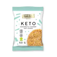 FRANK&OLI KETO COOKIE - keto sušienka s kokosom a kešu orechami