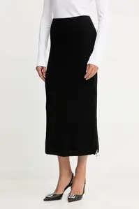 Sukně s příměsí vlny Patrizia Pepe