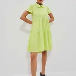 Marisse Women's Dress L-Su-4025 L.Green