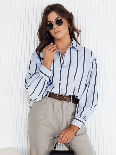 Dámska elegantná košeľa TENESI Farba modrá DSTREET