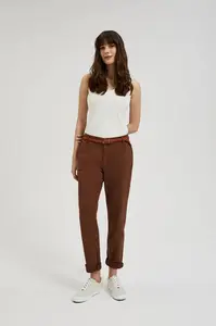 Marisse Women's Trousers L-Sp-4311 D.Brown
