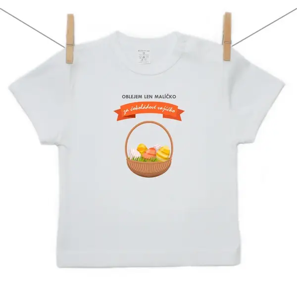 Boodyy Tričko s krátkym rukávom Oblejem len malíčko 122 (6-7 rokov)