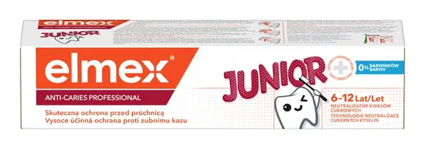 ELMEX ACP JUNIOR zubná pasta 75ML