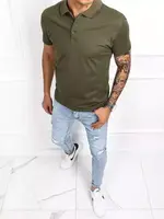 Pánské polo tričko zelené Dstreet