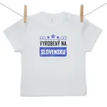 Boodyy Tričko s krátkym rukávom Vyrobený na Slovensku 80 (9-12 mesiacov)