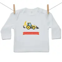 Boodyy Tričko s dlhým rukávom Keď vyrastiem budem bágrista 116 (5-6 rokov)