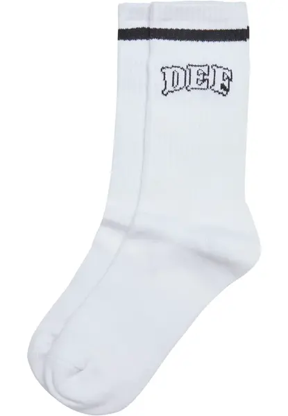 Bílé ponožky DEF College