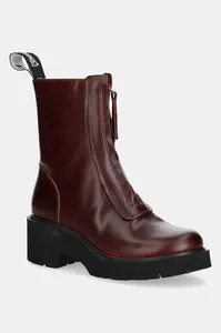 Kožené členkové topánky Camper Milah