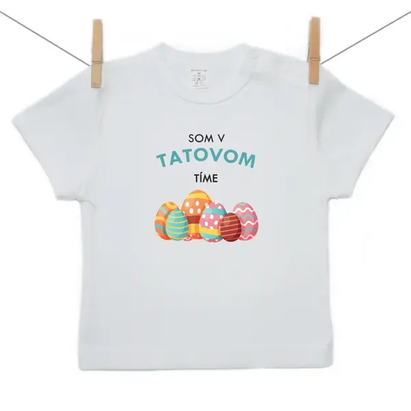 Boodyy Tričko s krátkym rukávom Som v tatovom tíme 98 (2-3 roky)