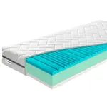 Matrac Benab King SeniorComfort 23 Visco H3 / H4 80 x 190 cm Matrac z pamäťovej peny 23 cm sendvičový zónová ortopedické