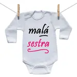 Boodyy Body s dlhým rukávom Malá sestra 68 (3-6 mesiacov)