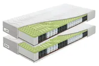 Matrac Benab Ergomax 1+1 H3 / H4 90 x 200 cm Taštičkový VISCO matrac 21 cm taštičkový sendvičový