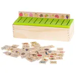 Pomôcka edukačná drevený logický usporiadavač KCB