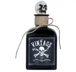 Dekoračná jedovatá fľaštička Lebka 20cm